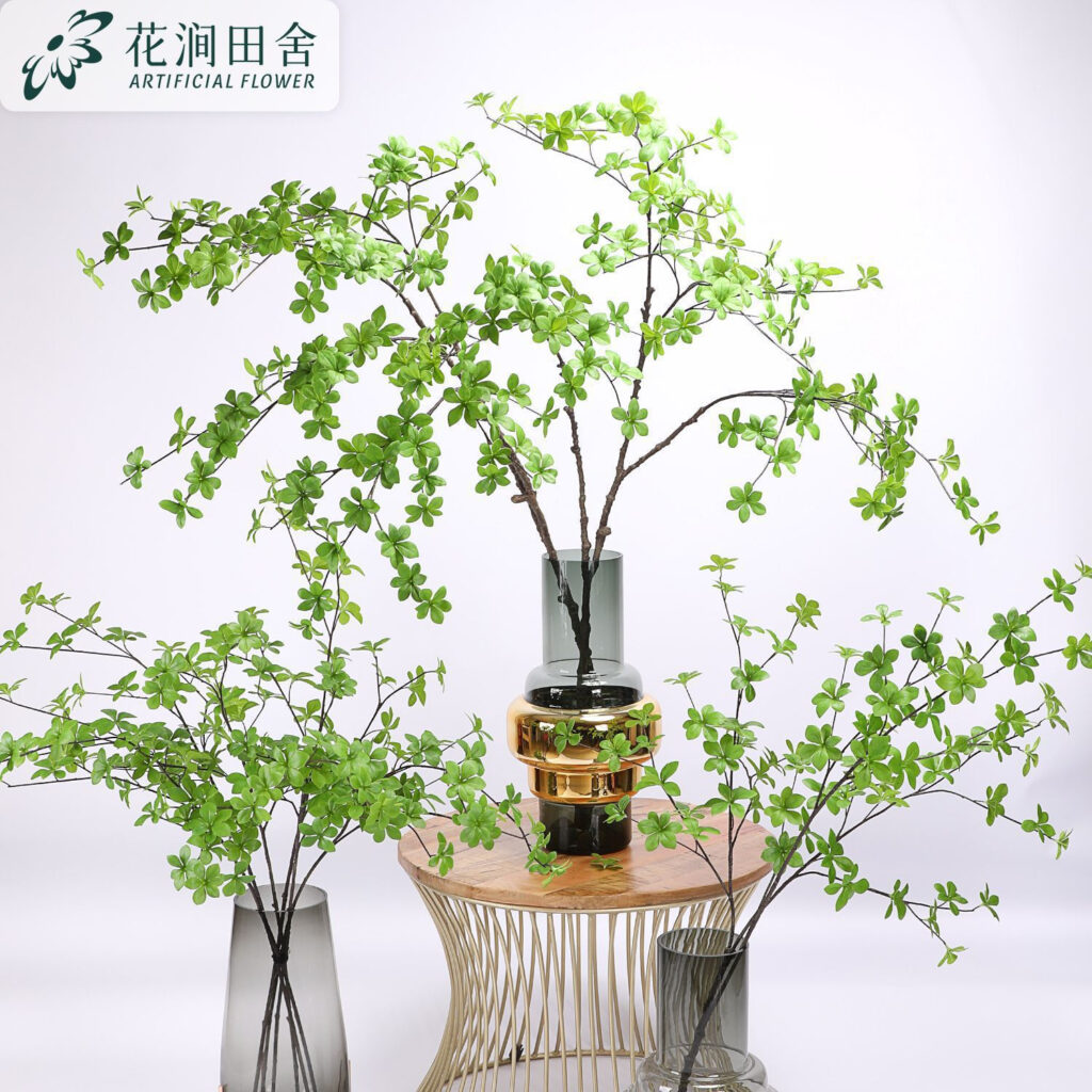 Green Artificial Enkianthus Branches
