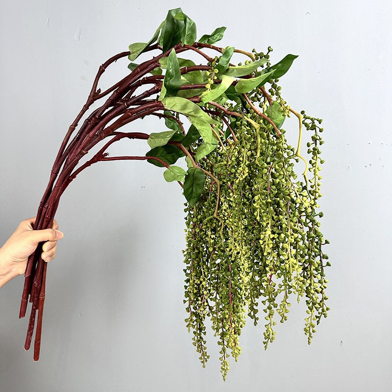 Faux Amaranthus Trailing Hanging Vine Cascading Greenery For Boho Wedding Vase Arrangement